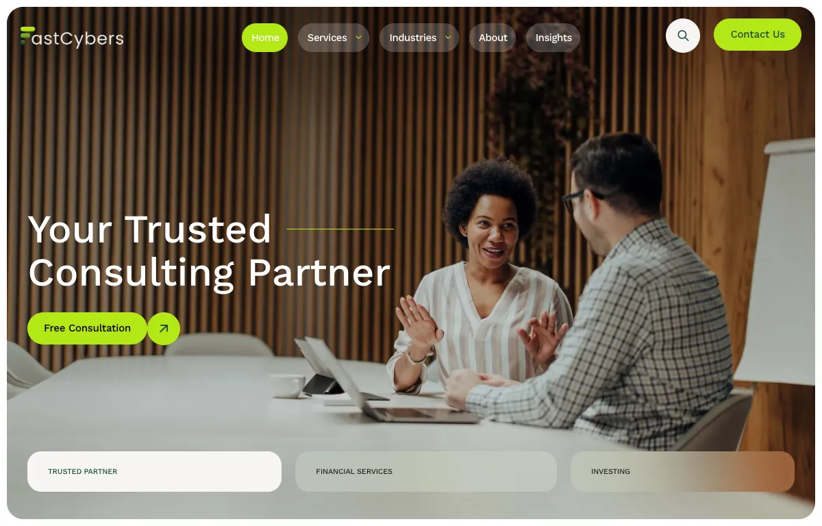 Consulting – Business Website
